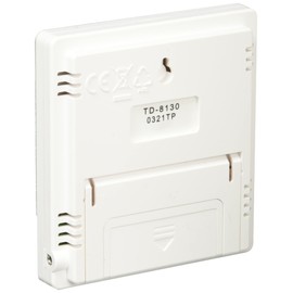 enpekkusu Weather Meter, Temperature and Humidity Meter, dekadezi V Place Hanging, White TD – 8130 