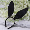 FRCOLOR Bunny Ears Headband Black Rabbit Ear Hair Hoop Bunny