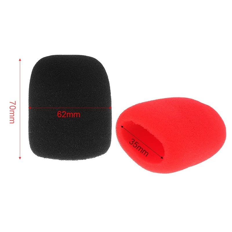 OriGlam Shakeproof Anti-Rolling Wireless Handheld Microphone Mic Protection Silicone Ring