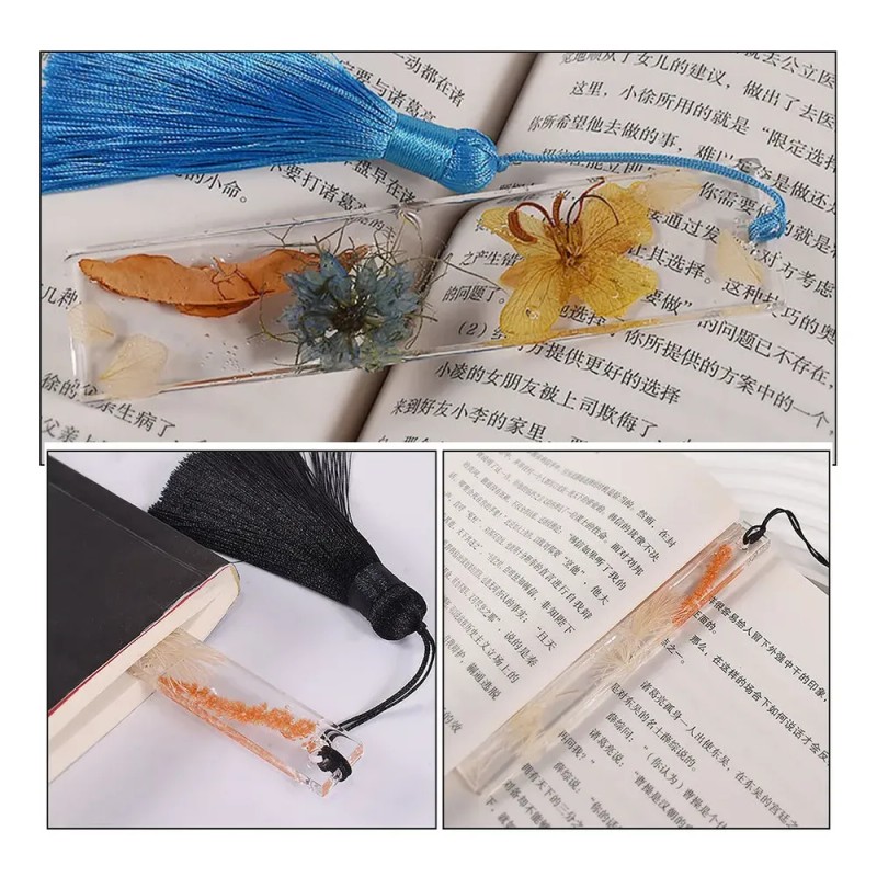Molde De Silicona For Marcapálogos De Resina Epoxídica De C
