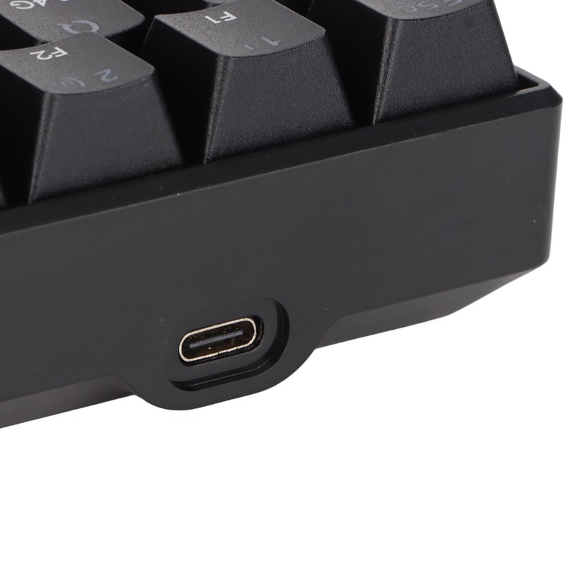 Mechanical Keyboard 61 Keys Three Modes Support Wireless Portable Ergonomic