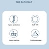 Baby Bath Support Quick Dry Folding Slip Resistant Spine Protection