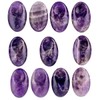 TUMBEELLUWA Pack of 2 Natural Healing Crystals Thumb Stones, Polished