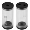 PC Computer Liquid Water Cooling Ra/diator Acrylic Cylinder Water Reservoir