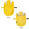 Waterproof Dog Raincoat, Adjustable Reflective Lightweight Pet Rain Clothes with