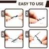 Wine Opener Set, 4PCS Key Ring Corkscrew Corkscrew Wine Opener
