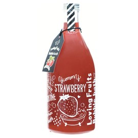 Nol Corporation OB-LFS-1-1 Bath Gel Rubbing Fruit Bubble Bath Salt, Strawberry Scent, 25.4 fl oz (750 ml)