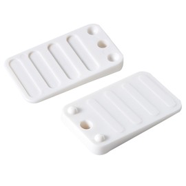 ZZJMCH 12 Pack Toilet Leveling Shims, Multi Purpose Plastic Shims for Leveling Extreme Weight Capacity Wedges Easy to Snap Leveler for Toilet Shims, Doors, Windows, Sheds, Table