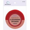 Brittny Cosmetic Sponge Rubber Red (Pack of 3)