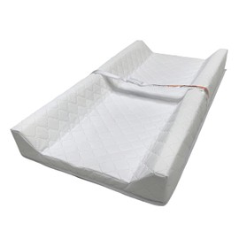 Ingenuity Summer by Ingenuity Contoured Changing Pad C Includes Waterproof Changing Liner and Safety Fastening Strap with Quick-Release Buckle