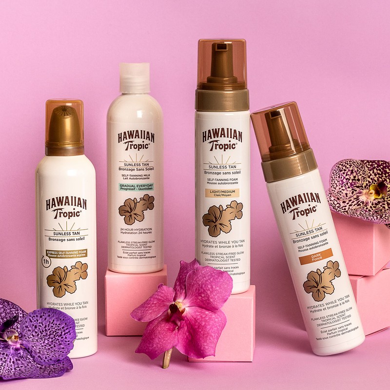 Hawaiian Tropic Light/Medium Self Tanning Foam 200ml