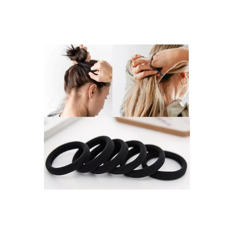 72 Piezas Ligas para Peinar el Cabello, Donas para Cabello