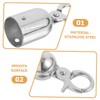 DOITOOL Set of 2 Decking Rope Fittings Rope End Snap