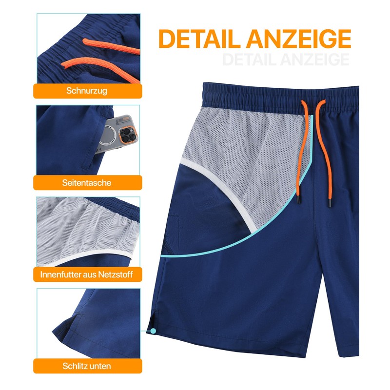 SIHOHAN Swimming Trunks for Men - Quick-Drying Swimming Shorts Men