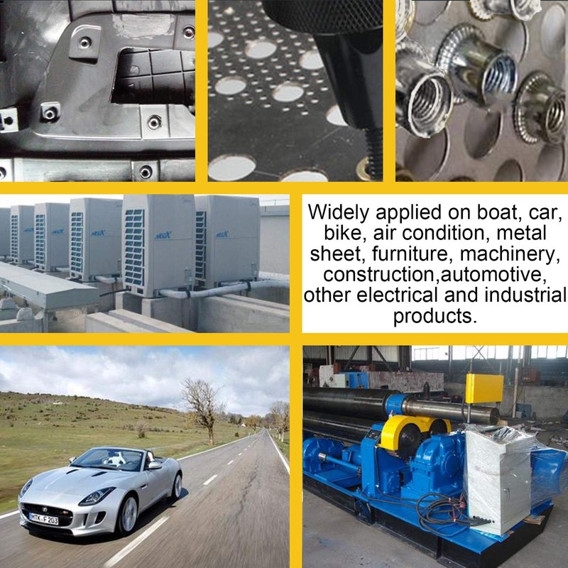 Rustark 30 Pcs 5/16-18'' UNC 304 Stainless Steel Rivet Nuts