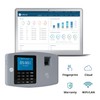 uAttend JL2500 Biometric Fingerprint Time Clock System for Small Business