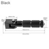 Windance 8mm M8 Passenger Foot Supports Pedals, 90 Degree Foldable