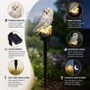 Solar Owl Garden Light for Outdoor Decor – Waterproof LED