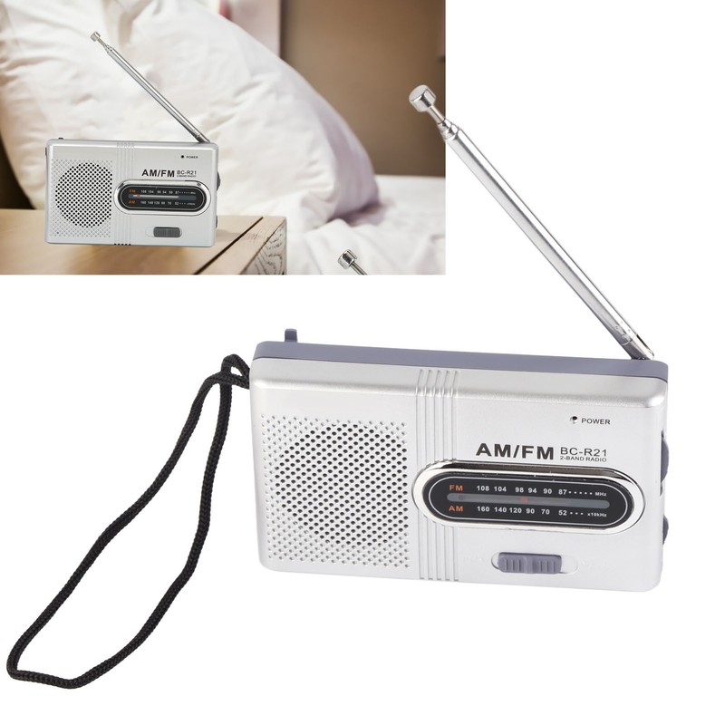 AM FM Radio Long 5W Speaker Lasting Portable Pocket Transistor