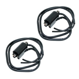 Caltric 2 Ignition Coil for Suzuki GV1200Glf GV1200Glg GV1200Glf2 Madura 1200 1985 1986