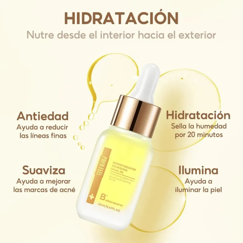 Papa Feel Facial Serum Aceite Repara Hidrata 20ml Sensible Sensible