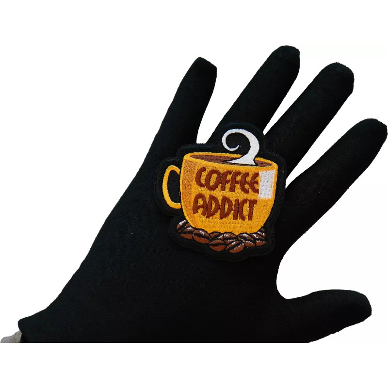 Ivamis Coffee Addict Patch - 2.75x3 inch - P7272