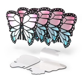 10 Pack Fly Trap Replacement Glue Card, Compatible with MWS-069 Flying Insect Trap Indoor, Effective Fruit Fly Traps for Indoors, Bug Traps for Home Use- No Plug in Fly Trap