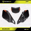 Factory EFX Gray Orange Shift Graphics Kit fit Suzuki DRZ400SM