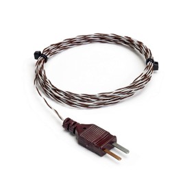 Thermocouple type T, exposed tip, PTFE insulated, 2 m