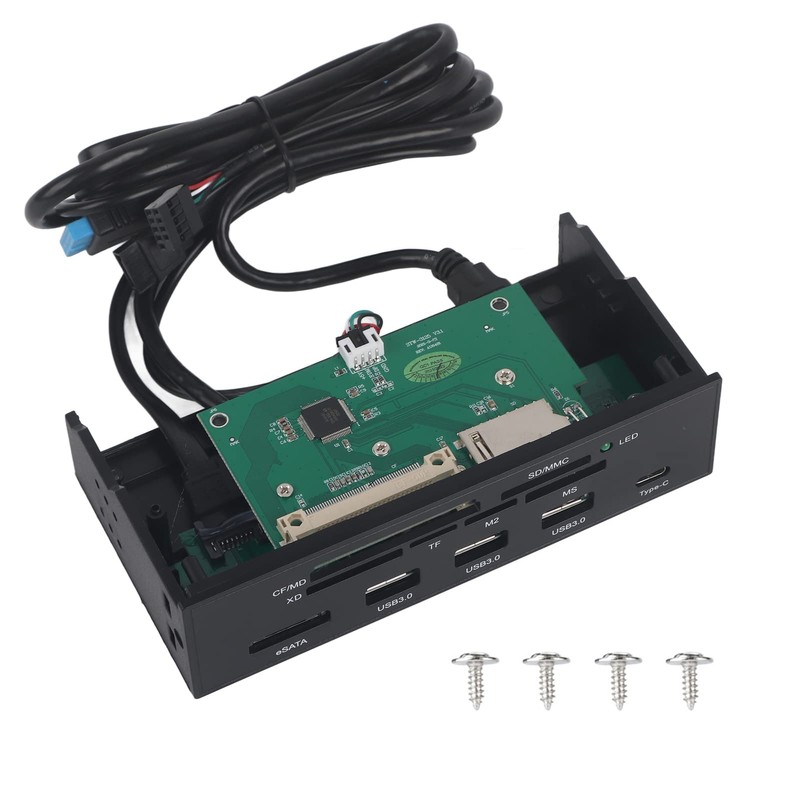 Internal Card Reader, 6 Card Slots ESATA Port USB 3.1