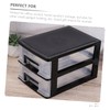 WHAMVOX 2pcs Organizer for Desk Storage Stationery and Cosmetics Storage