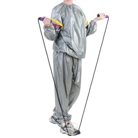 G5 HT SPORT Sauna Suit for Sweating and Modeling Sauna Suite S/M or L/XL Sweat Suit Gym Fitness Running Yoga Men