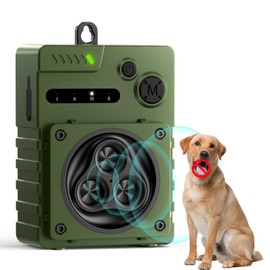 Anti Barking Device, Auto Ultrasonic Dog Barking Control Devices with 3 Modes, Rechargeable Dog Bark Deterrent Devices Bark Box for Outdoor/Indoor Dog Use, Dog Barking Silencer Safe for Dogs & People