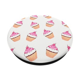 Cupcake Desert Pink Yellow White Bright Food Cellphone Gift