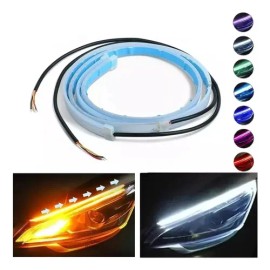 2pcs Tiras De Luz Led En El Automóvil De 30 Cm