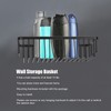 Wall Storage Rack Space Aluminum Rust Proof Large Capacity Kitchen