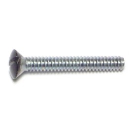 Unbranded #6-32 x 1" Black Slotted Oval Head Switch Plate Screws (20 pcs.)