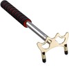 Cue Stick with 3 Brass Bridge Heads, Retractable Pool Cue,