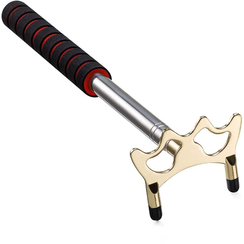 Cue Stick with 3 Brass Bridge Heads, Retractable Pool Cue,