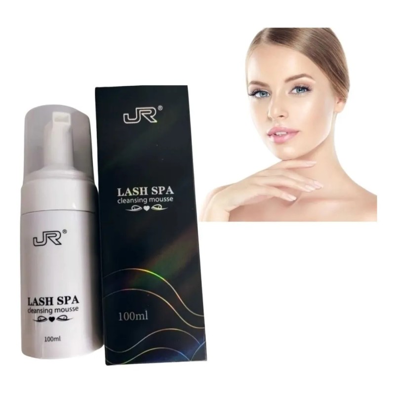 Espuma Limpiadora Shampoo Para Extensión De Pestañas Mink Blanco