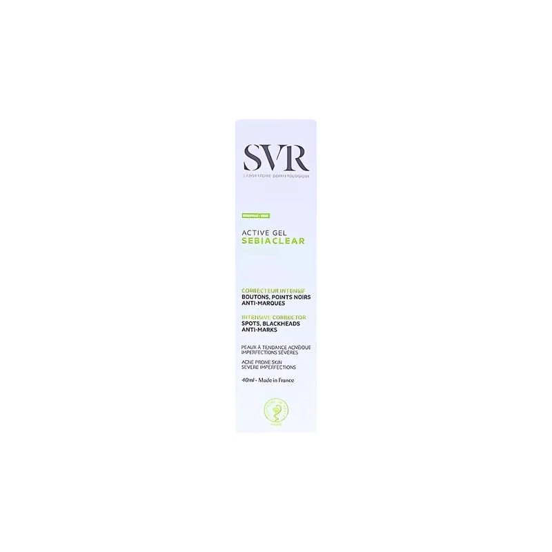 SVR Sebiaclear Active Gel Hidratante Facial Piel Grasa Con Niacinamida