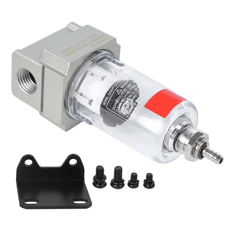 Air Filter Pneumatic Tool Industrial Supplies Compact Single Unit Aluminum