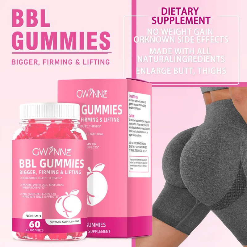 Gwynne Bbl Gummies Fenogreco Mejora Tu Busto Y Glúteos 60