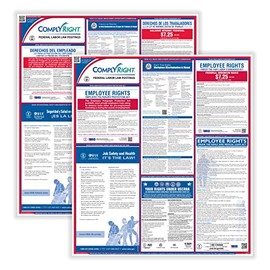 ComplyRight Federal Labor Law Poster Poster Set | Bilingual | 24" x 26.75" | Federal Posting