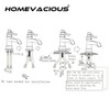 Homevacious Bathroom Faucet Copper Waterfall Bathroom Sink Faucets with Single