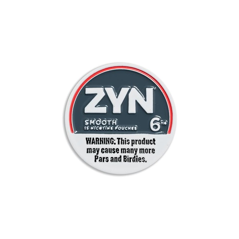 Golf Ball Marker Smooth Grey