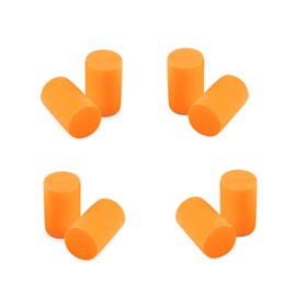 4 Pairs of Peltor Protection Disposable Orange Earplugs 29 dB NRR - 90581