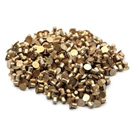 1/8" Aviation Grade, Countersunk Solid Rivets, Hard Aluminum, 100 Deg. Countersink, 1/8 Lb Bags (3/16" Long)