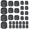 Supkiir 72Pcs Cable Glands, Waterproof Cable Connector, Nylon Plastic Waterproof