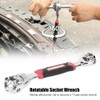 8‑in‑1 Socket Wrench Rotatable Double‑Ended High‑Carbon Steel Magnet Repair Hand